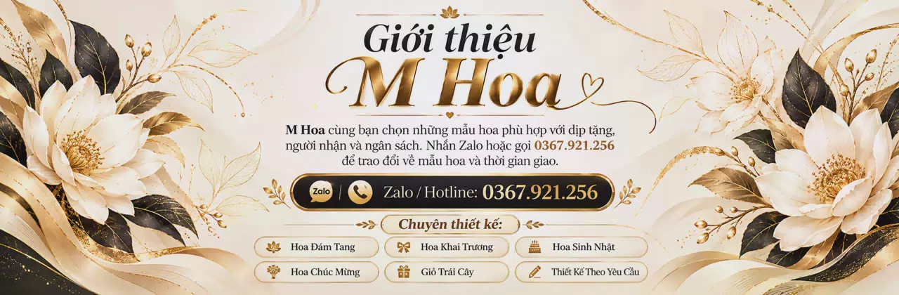 Ảnh bìa Shop hoa tươi Phường Tam Phước Đồng Nai - Để lời nhắn thêm dịu dàng